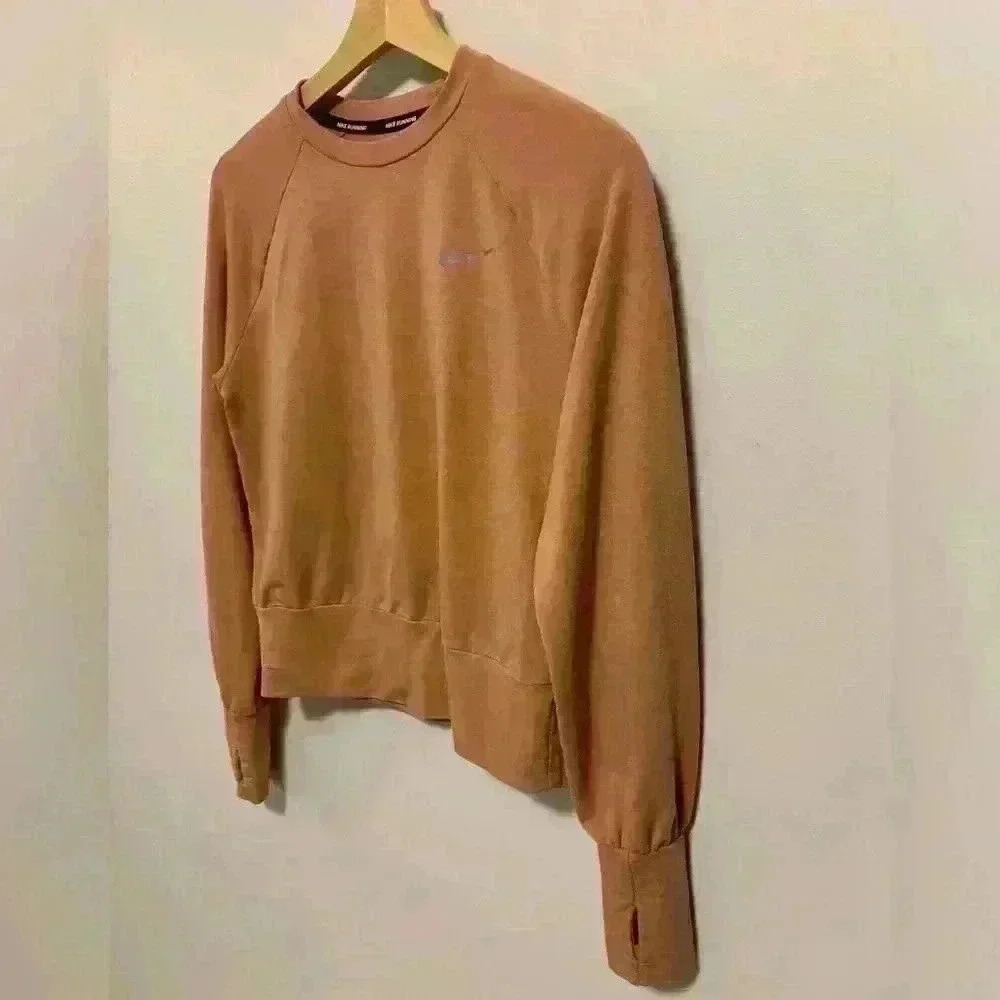 Nike | Dri-Fit Long Sleeve Running Shirt  | Pink | Size XS